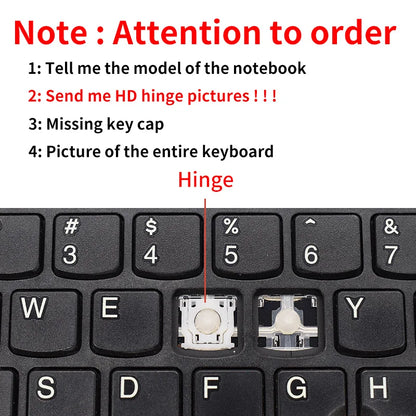 Logitech MX Keys & Craft Keyboard Replacement Keycaps with Scissor Clip Hinges – Grey/Black Key Repair Parts Set