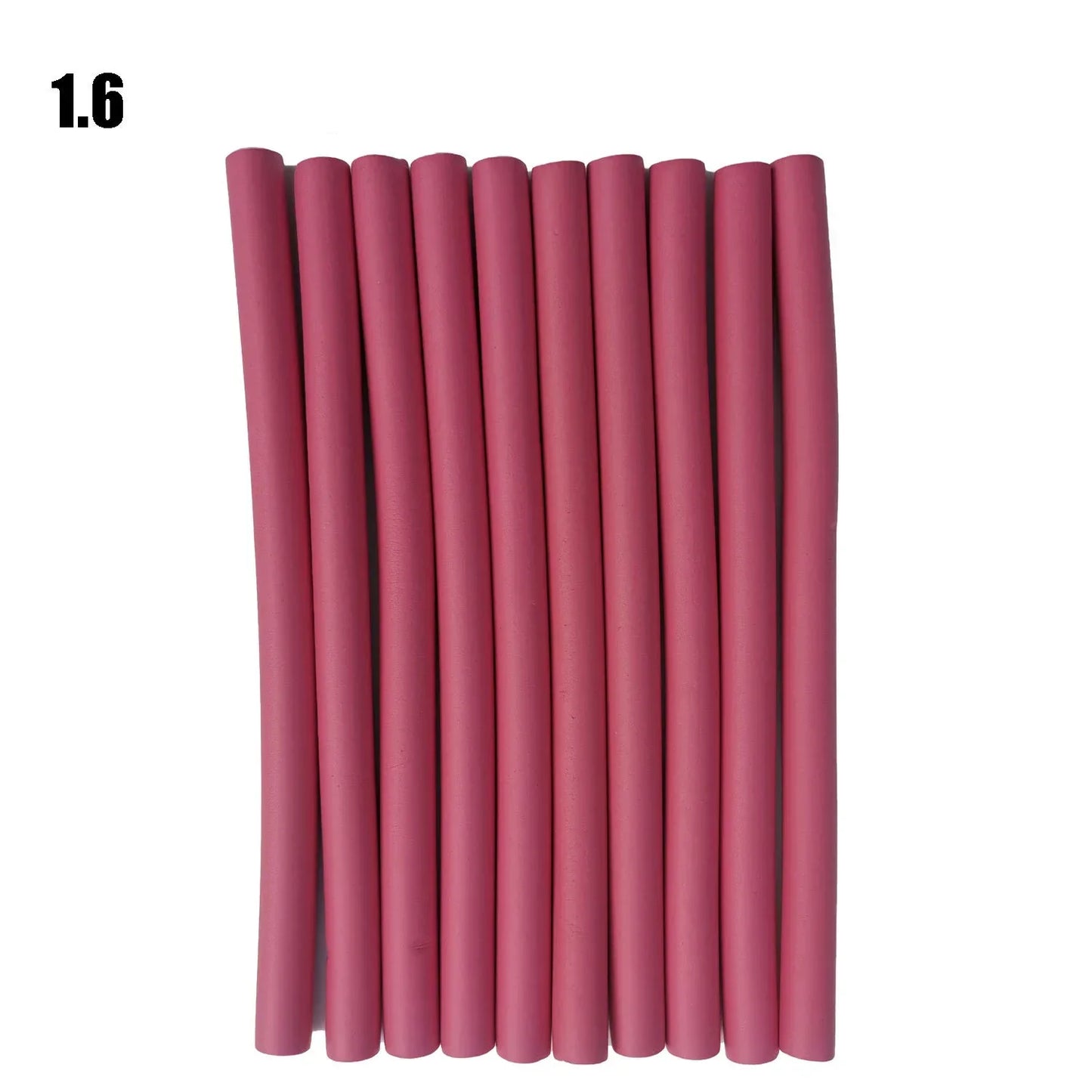 10PCS Flexible Hair Curling Rods – Soft Foam Bendy Twist Curls, No Heat Flexi Rollers for Hair Styling