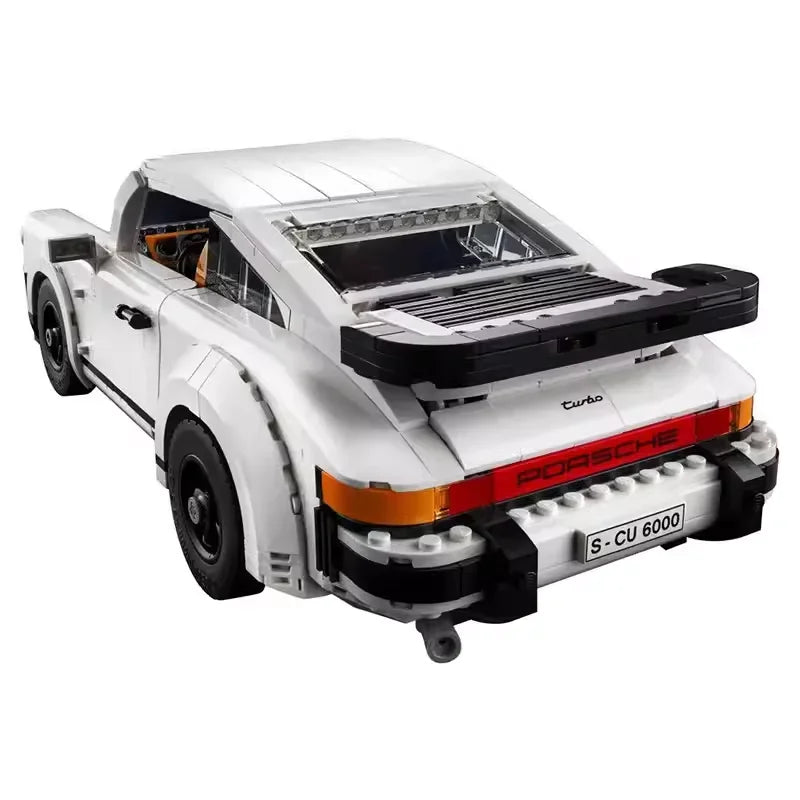 1458PCS Technical Retro Car Model 10295 – 2 in 1 Race Classic Building Blocks Set for Adults & Teens, Christmas Gift Toy