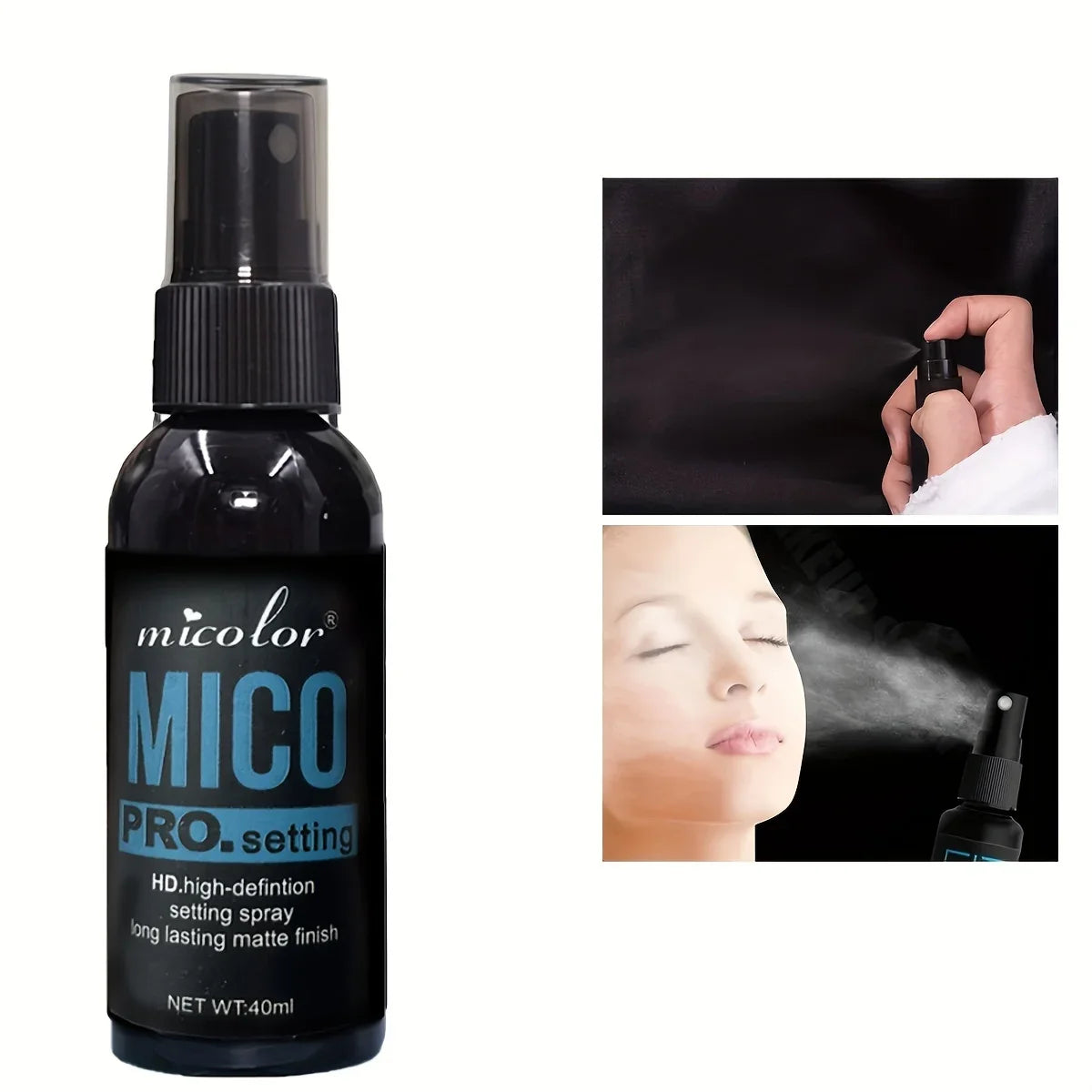 Makeup Primer & Setting Spray Set - Pore Blurring Base and Long-Lasting Makeup Finish