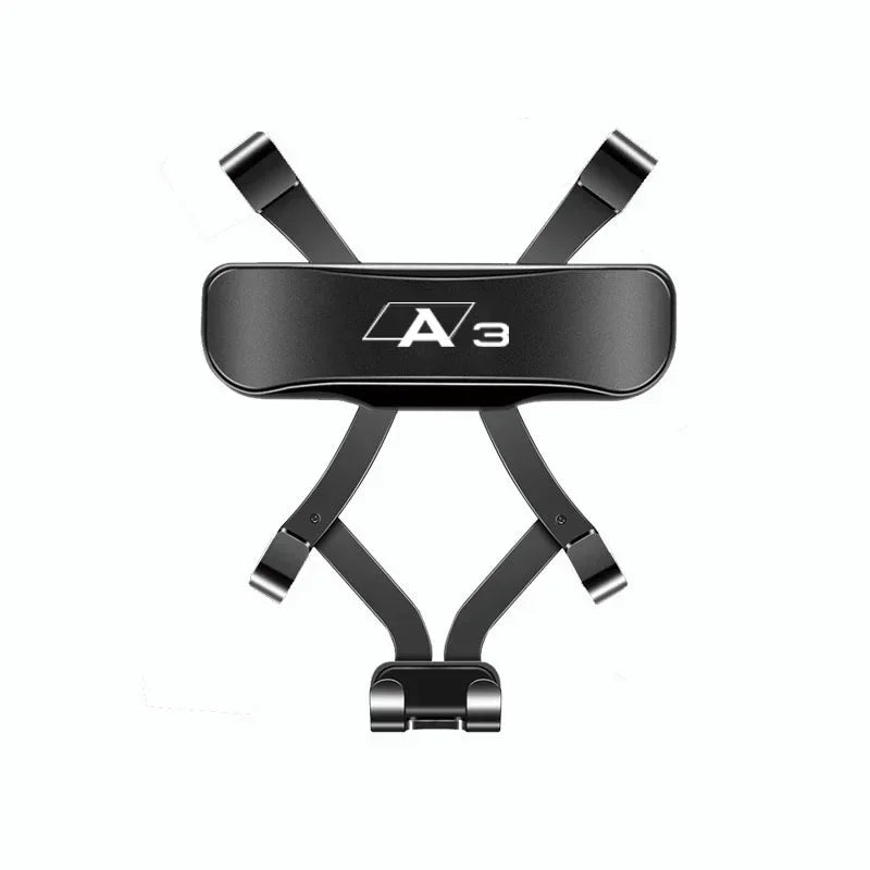 Audi A3 S3 8V Phone Holder - Air Vent Gravity Mount GPS Navigation Stand Car Accessory 2014-2020