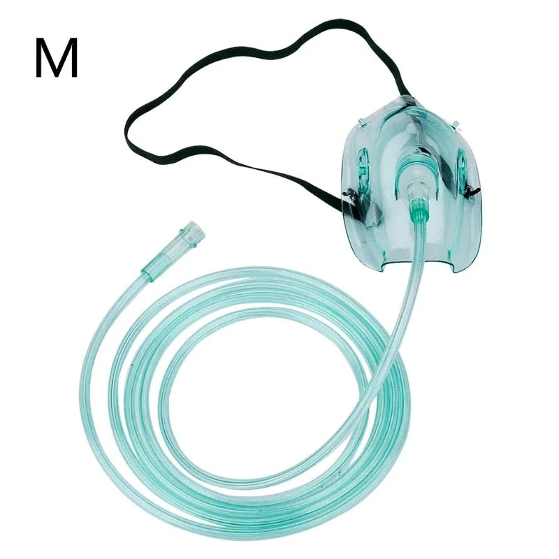 Oxygen Nebulizer Inhaler — Atomized Mask, Cup, and Tube for Children & Adults, Hospital and Home Respiratory Care