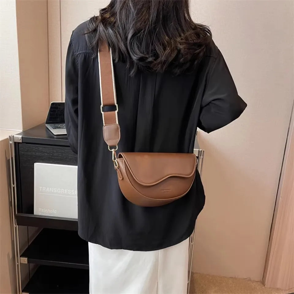 Luxury Women’s Leather Handbag – Large Capacity Shoulder & Crossbody Designer Bag