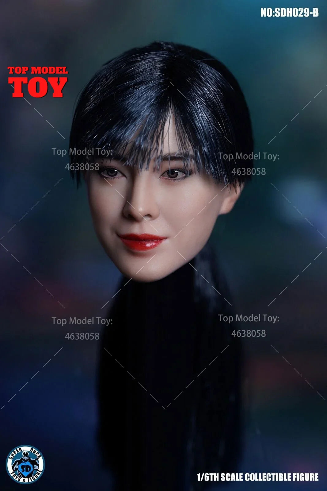 SUPER DUCK 1/6 Scale Beauty Head Sculpt — SDH018/024/027/028/030/032/042 for 12" TBL PH JO Action Figures