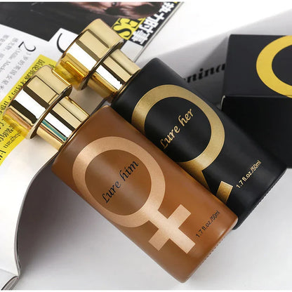 Pheromone Midnight Temptation Unisex Perfume – Irresistible High-End Couple Fragrance to Attract Opposite
