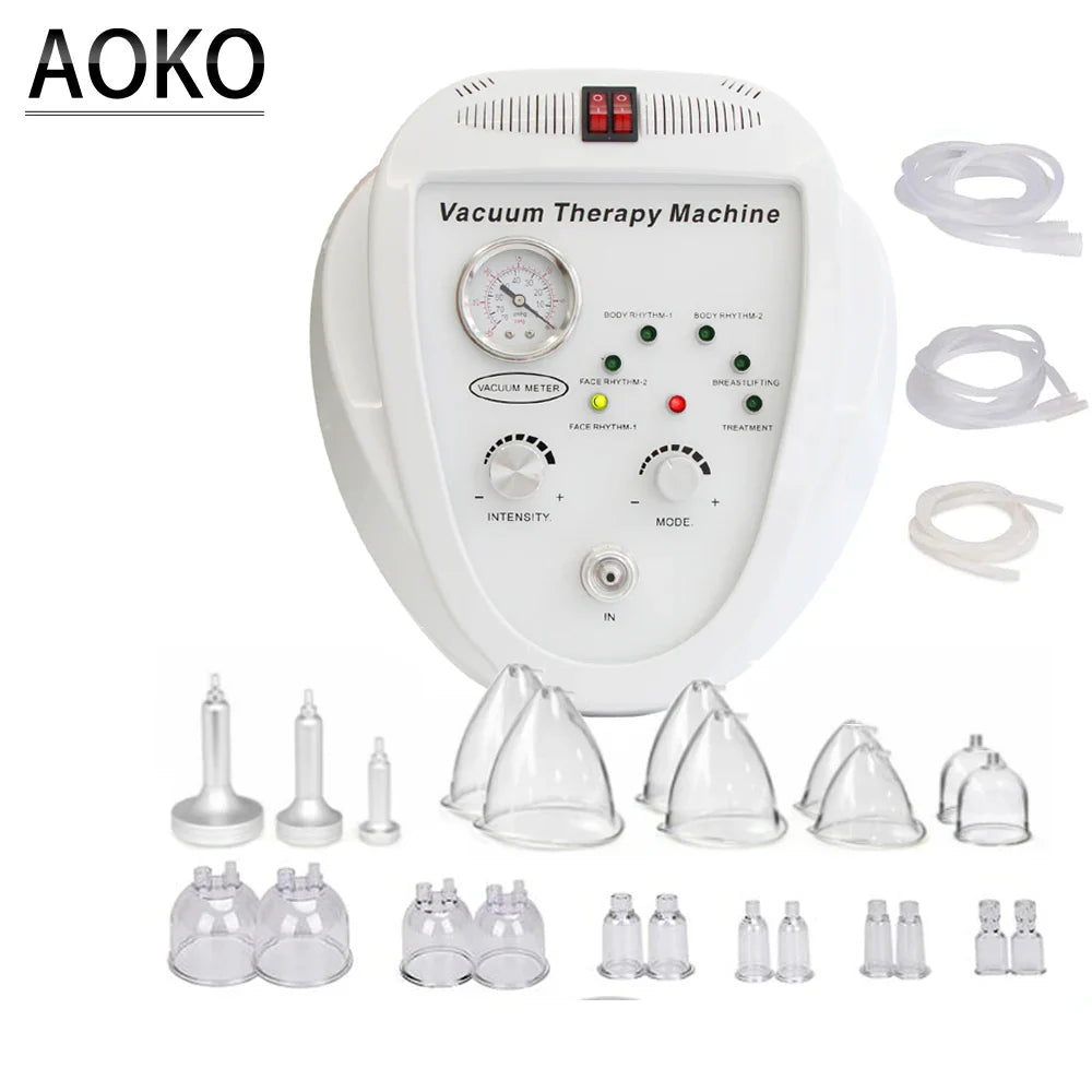 AOKO Vacuum Massage Beauty Machine — Face Lifting, Breast Enlargement & Butt Shaping Device