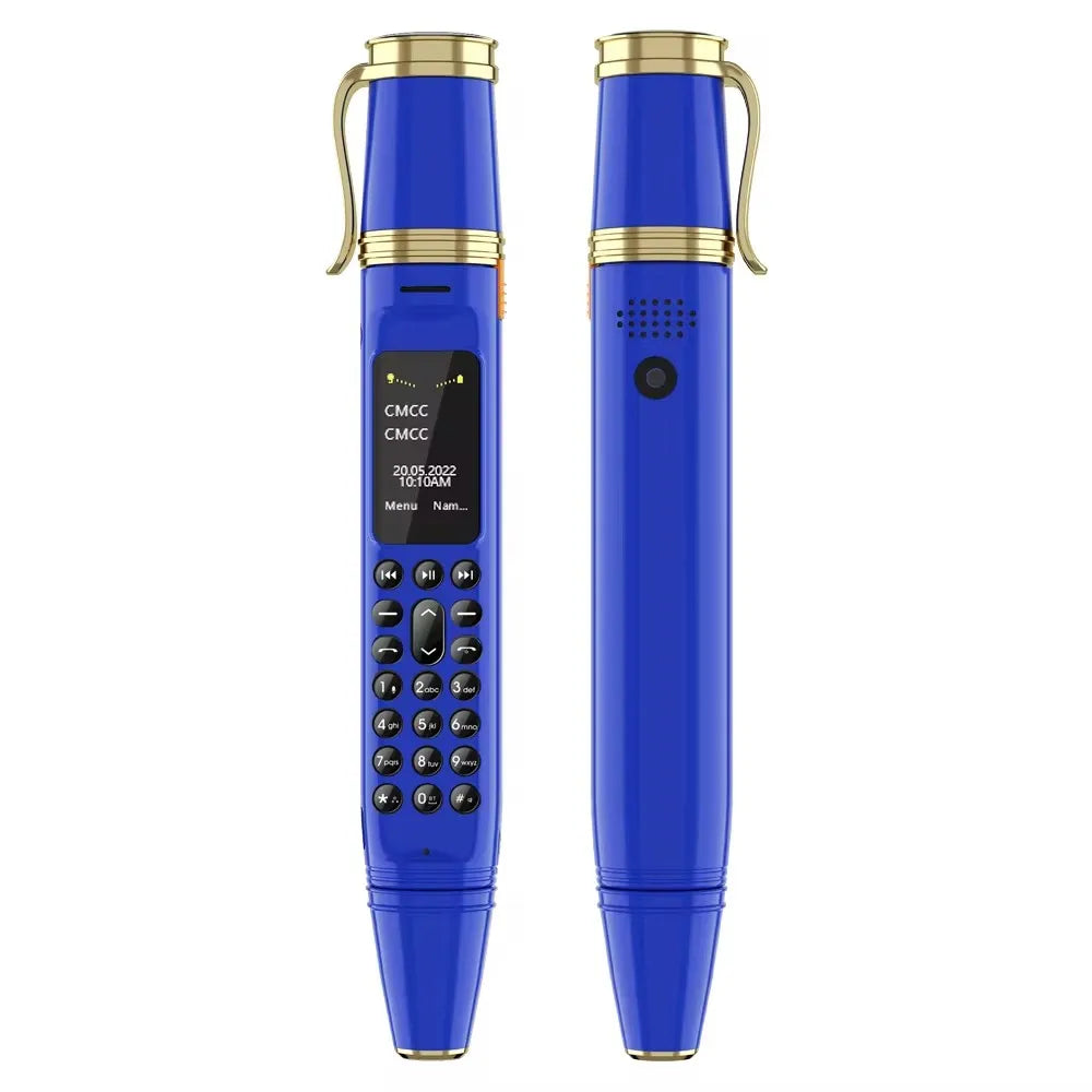 SERVO BM111 3-in-1 Magic Voice Pen Phone – Portable Dual SIM Mobile, Bluetooth Dial Recorder, and Original Telephone Device
