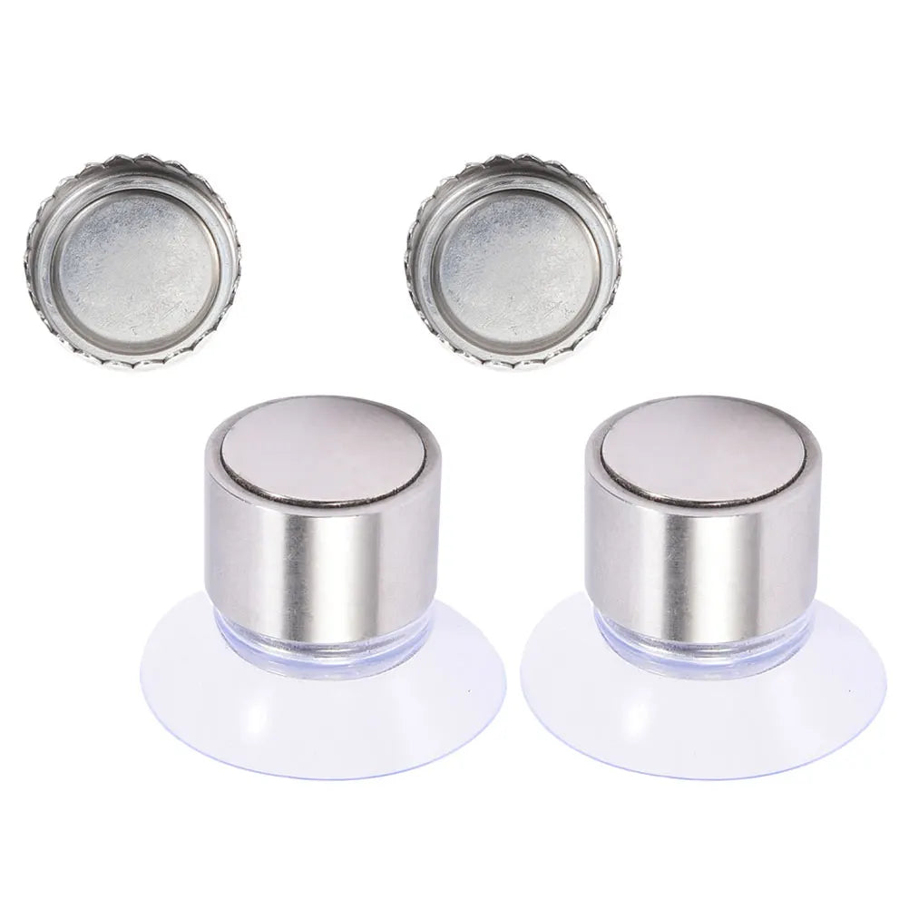 Magnetic Soap Dishes - Wall Mount Soap Holder Set (2/4/6 Sets) - Soap Racks and Savers with Random Patterns