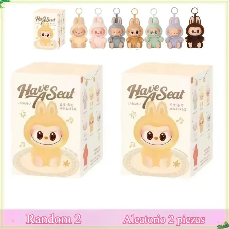 2025 Labubu V3 Generation Plush Toy – THE MONSTERS Vinyl Blind Box Series Heartbeat Macaron 3rd Edition