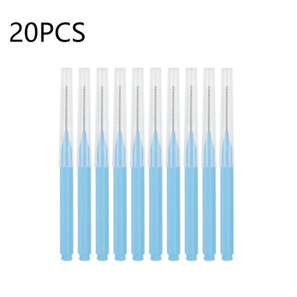 10/20/50PCS Mini Eyebrow & Lash Brushes – Disposable Bendable Brow Perm & Micro Eyelash Applicator Tools