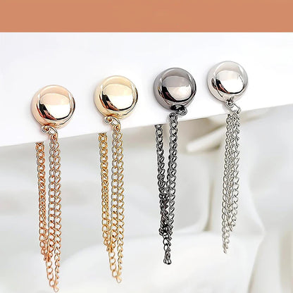 4PCS Multi-Function Magnetic Clothing Clips – Pinless Brooch Clips for Women’s Clothes & Cardigans