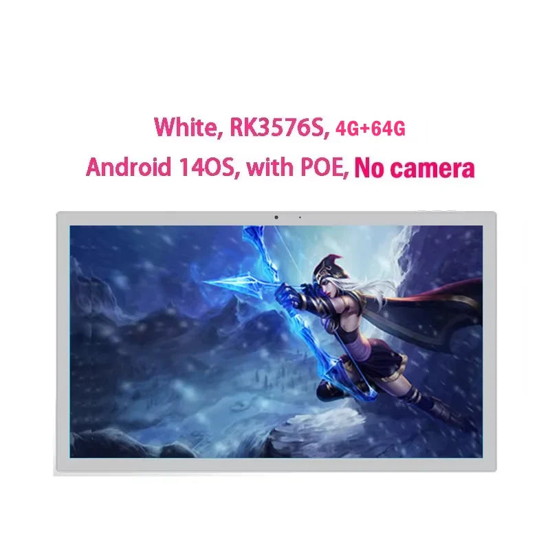 2025 Slim Edge 15.6″ Android 14 POE Tablet — Smart Home Panel with LED IPS Touchscreen, Google Play, RK3576