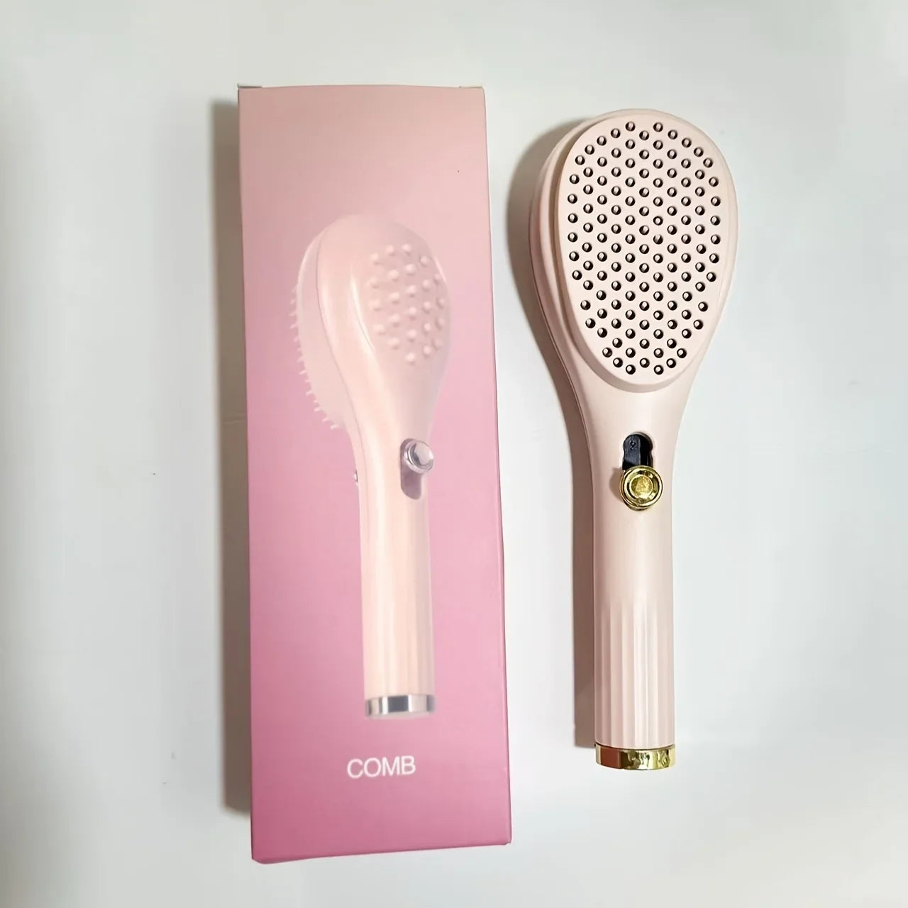 Magic Retractable Hair Comb – Anti-Static Scalp Massager & Detangling Brush for All Hair Types