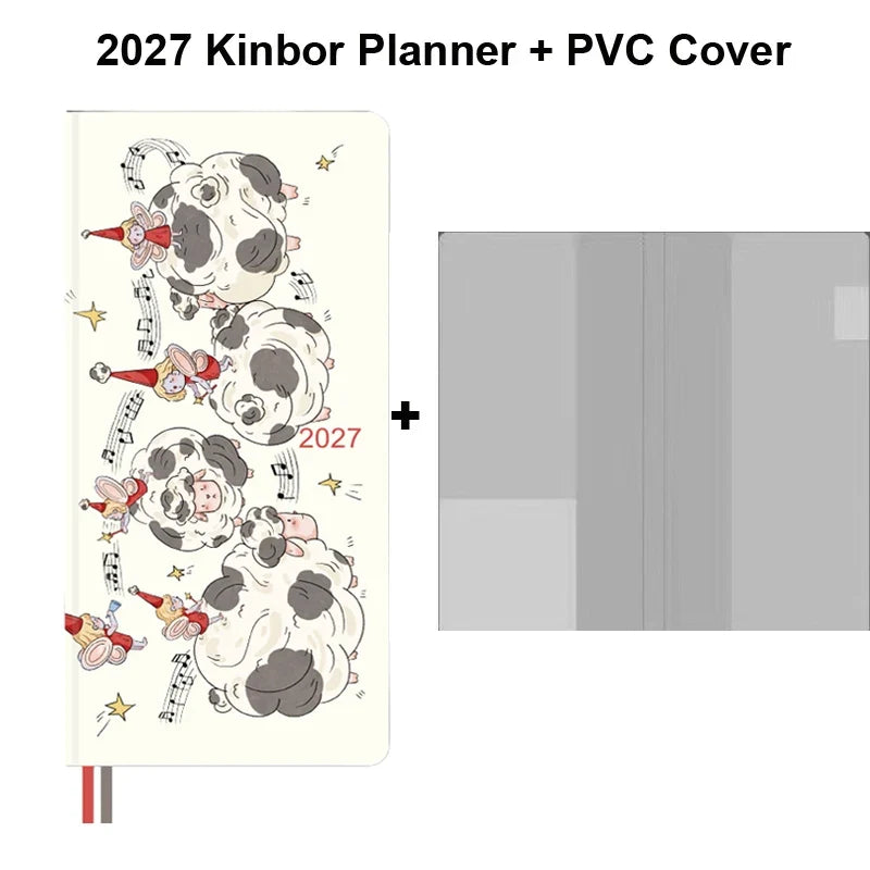 2027 Pocket Weekly Planner Notebook - Compact Schedule Organizer for Daily Planning & Productivity