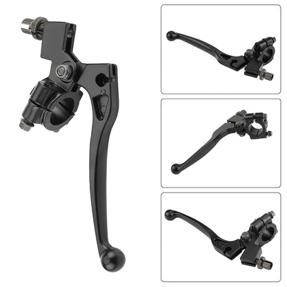 22mm Folding Clutch Lever with Perch — Motorcycle Handle Replacement for 50CC–125CC Dirt Pit Bike
