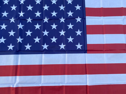 150x90cm Double-Sided USA Flag Banner – High-Quality Polyester with Grommets, American Flag