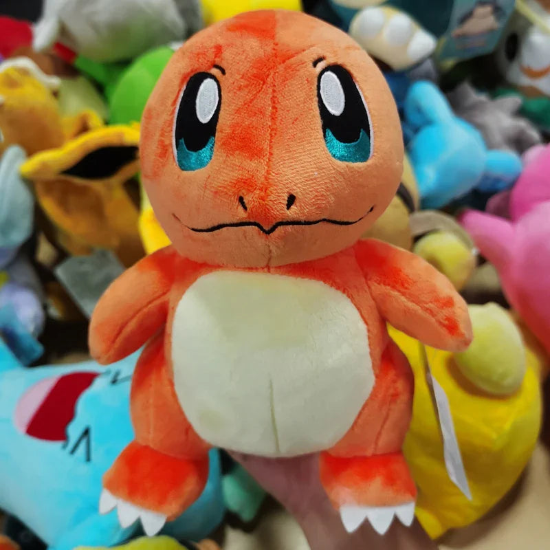 Original Pokémon Gengar Plush 24cm – Cute Pikachu Soft Stuffed Toy Doll for Kids Birthday Gift