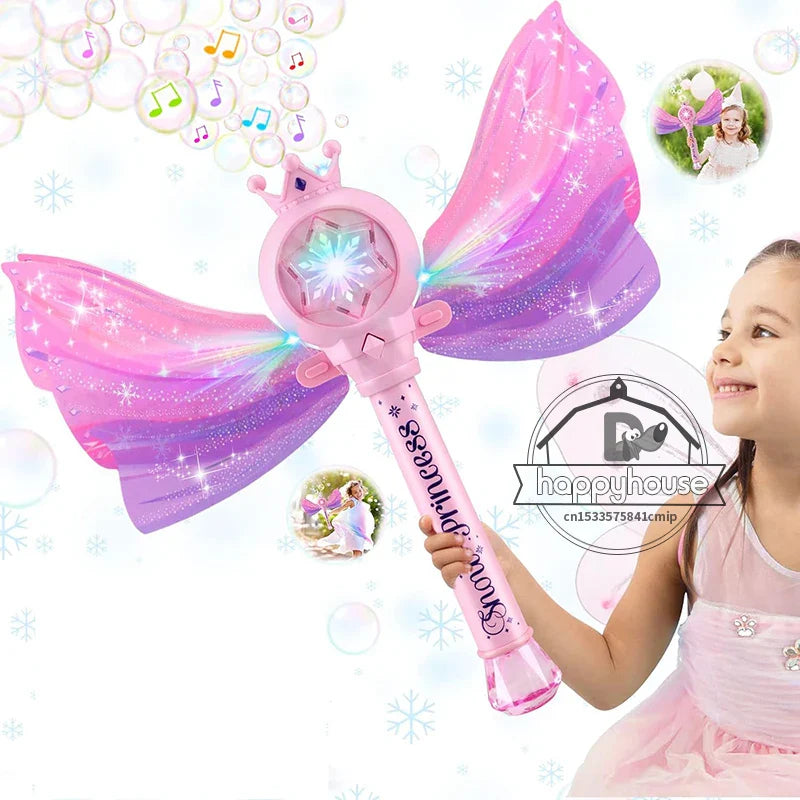 Electric Unicorn Bubble Wand – Bubble Maker Toy for Toddlers, Girls & Boys