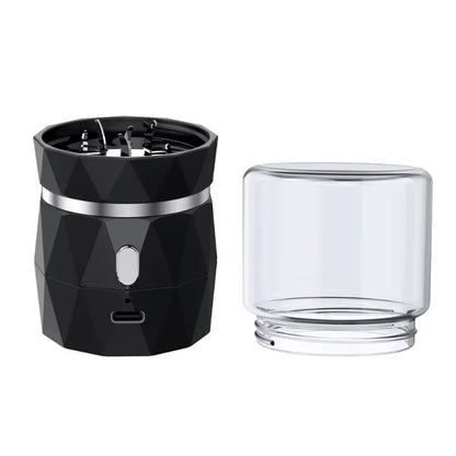 SMO Portable Electric Tobacco & Herb Grinder – Dry Grass Crusher Machine with Intelligent Touch Smoke Prevention