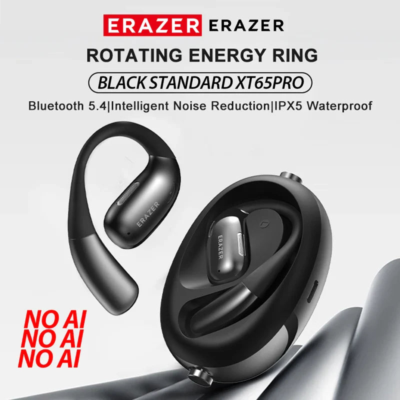 ERAZER XF31 AI Translator Earphones - Bluetooth Translation Earbuds, Sleep ASMR Headset, DIY APP, Wireless Open-Back Headphones