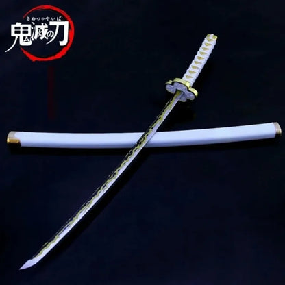 25cm Demon Slayer Katana – Kimetsu No Yaiba Real-Size Samurai Sword Anime Cosplay Prop & Home Decor