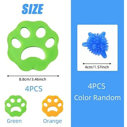 Effortless Pet Hair Removal: Reusable Washing Machine Accessory for Clothes Dryer