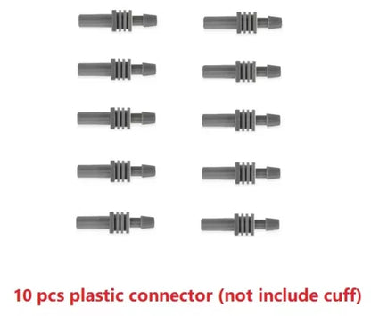 CONTEC 08A Veterinary Blood Pressure Monitor Accessories — Animal Cuffs, Clip SpO2 Probe, Charger Adapter, and Plastic Connector