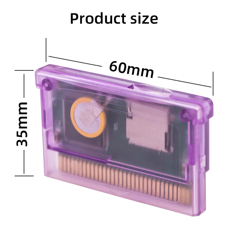 SCFW V1.5 Mini 1000+ in 1 Flash GBA Card – GBA/GBC/GB/NES with Adapter & 8GB TF Card