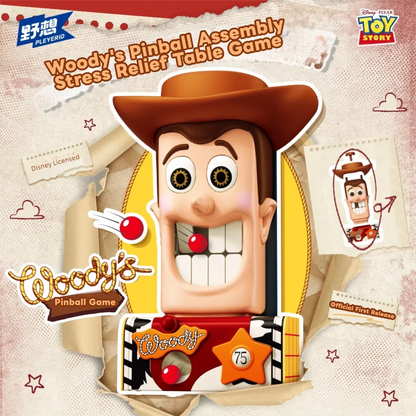 Woody Big Teeth Building Block Model Kit - Creative Desktop Assembly & Party Game Toy