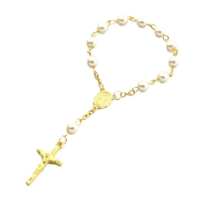 6mm Tiger Eye Rosary Beads Necklace – Catholic Jesus & Virgin Mary Pendant Long Knotted Chain Religious Jewelry for Men & Women