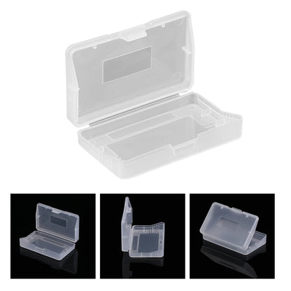 10pcs Transparent Anti-Dust Cartridge Game Cases — Protective Boxes for Nintendo Game Boy Advance (GBA) Games