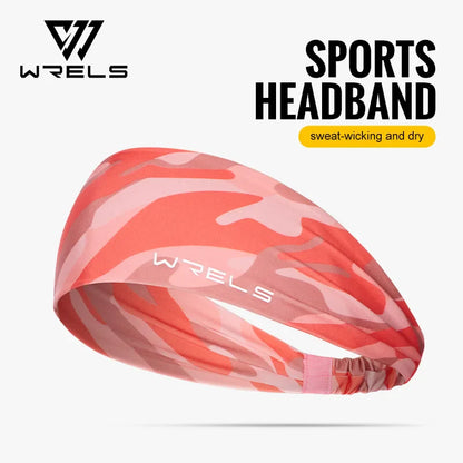 WRELS Moisture-Wicking Sports Headband – Breathable Non-Slip Sweatband for Running, Gym & Fitness (Men & Women)