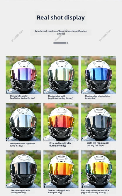 SHOEI Helmet Visor for X-14, Z-7, RF-1200, NXR & More – CWR-1/CWR-F Shield Replacement