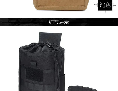 Foldable Molle Dump Pouch – Ammo Magazine Waist Pack, Hunting & EDC Utility Bag