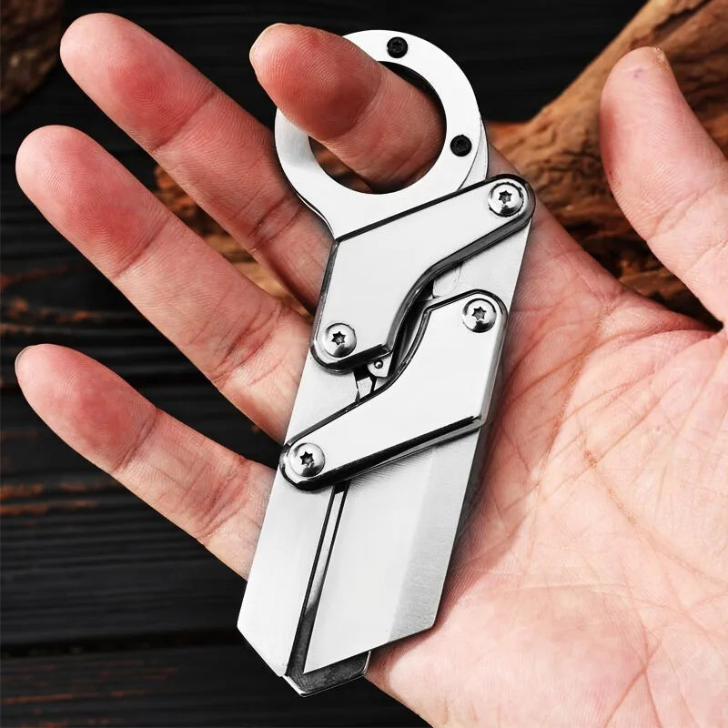 Outdoor Mechanical Folding Knife – High-Hardness Multifunctional Portable Folding Knife