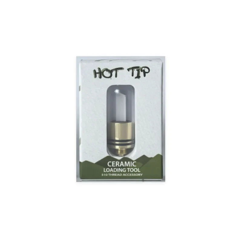 14mm Hot Knife Tip Ceramic Heating Tool – 510 Thread Preheat Cutting Tip with Light (1–5 Piece Set)