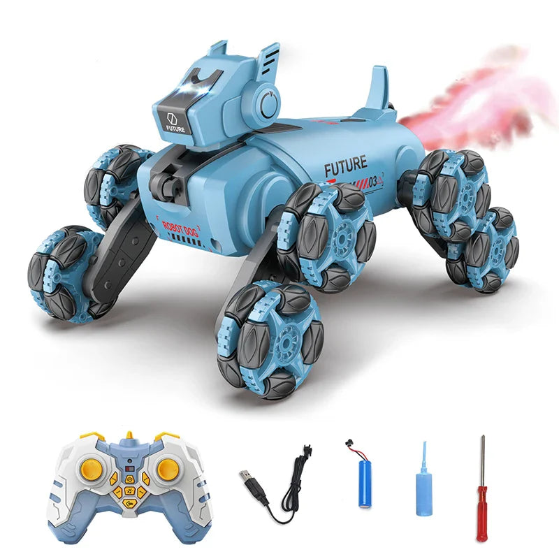2.4G Remote Control Robot Dog – 360° Drift Stunt RC Car Toy for Kids M765-53