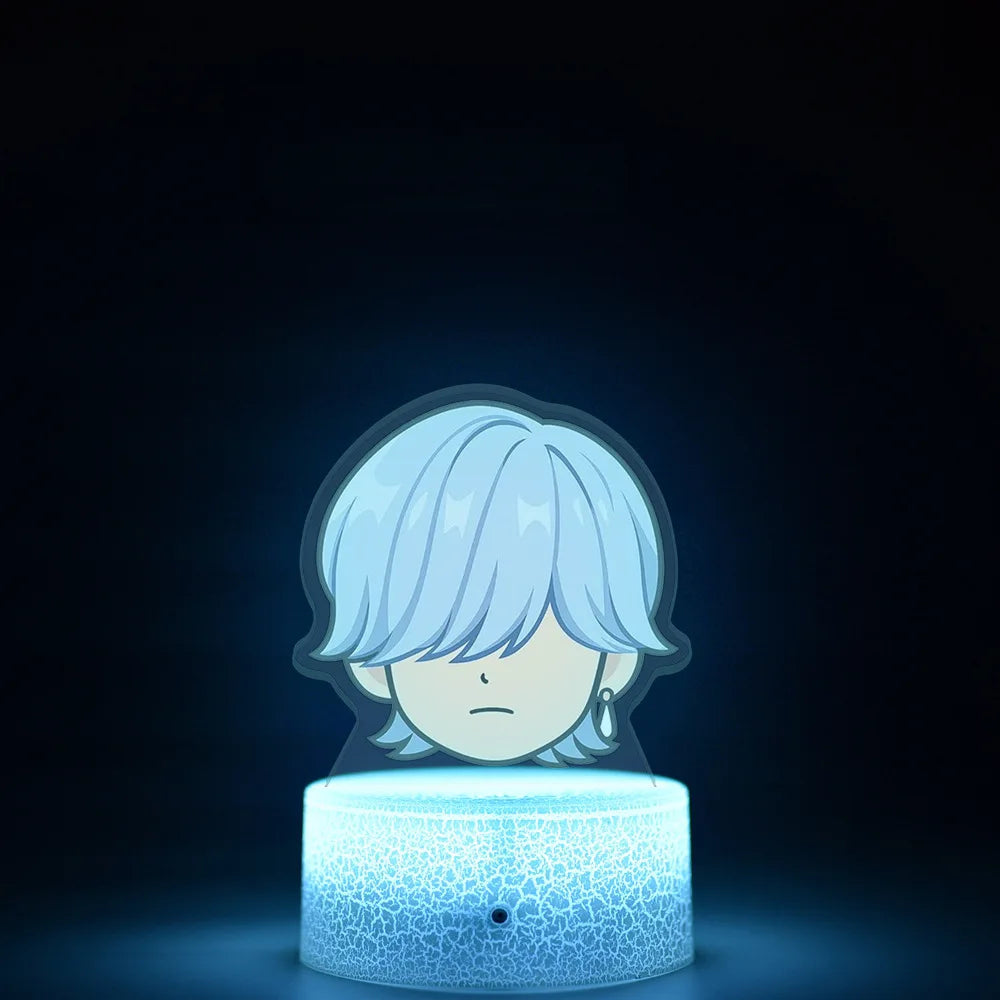 K-Pop Demon Hunters LED Night Light – Zoe, Mira, Rumi, Saja 16-Color Remote Control