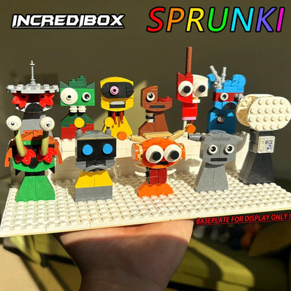 New Moc Incredibox Sprunki Building Blocks Toy – Horror Anime Music Game Gift for Birthday & Christmas   2/2