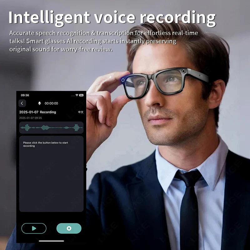 2025 Xiaomi Smart Glasses — AI Interactive Translation & Photography Video Smart Sunglasses for iOS & Android