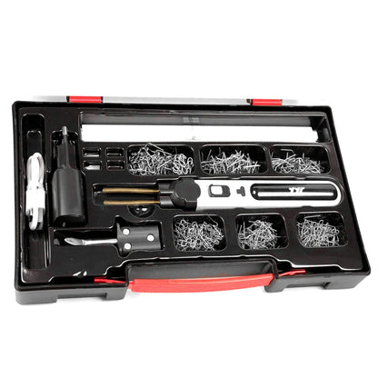 Portable Handheld Plastic Welding Machine – Thermal Cutting & Hole Repair Tool Set with LED Light