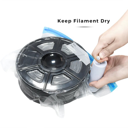 PLA Filament Storage Bag: 3D Printer Filament Vacuum Bag with Humidity Resistant Sealing - Keep Filament Dry and Sealed