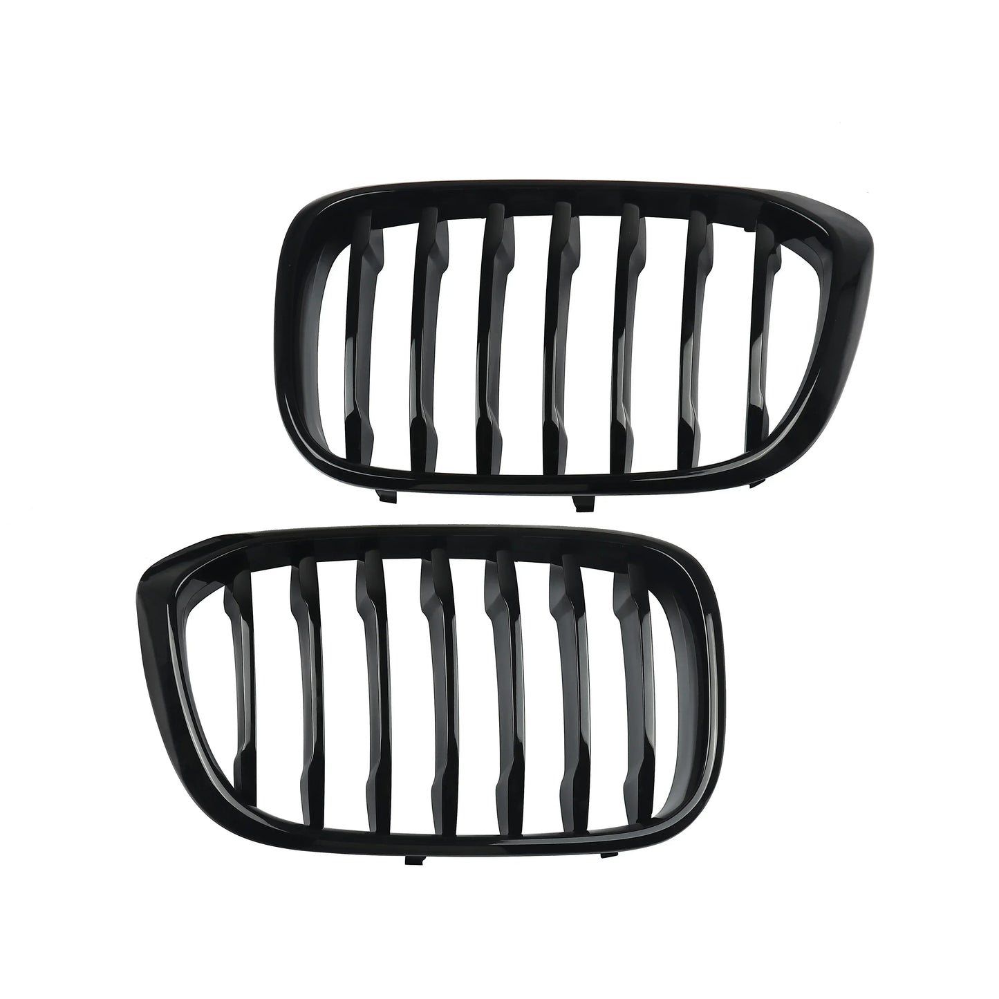 MagicKit Front Bumper Grill for BMW X3 X3M G01 & X4 G02 (2018-2020) — Gloss Black Single Slat Sport Style Replacement