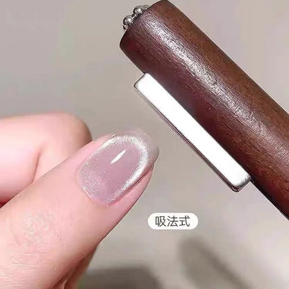3-in-1 Magnetic Cat Eye Nail Stick – 130mm Multifunctional Gel Polish Magnet Pen with Strong Cylinder Design
