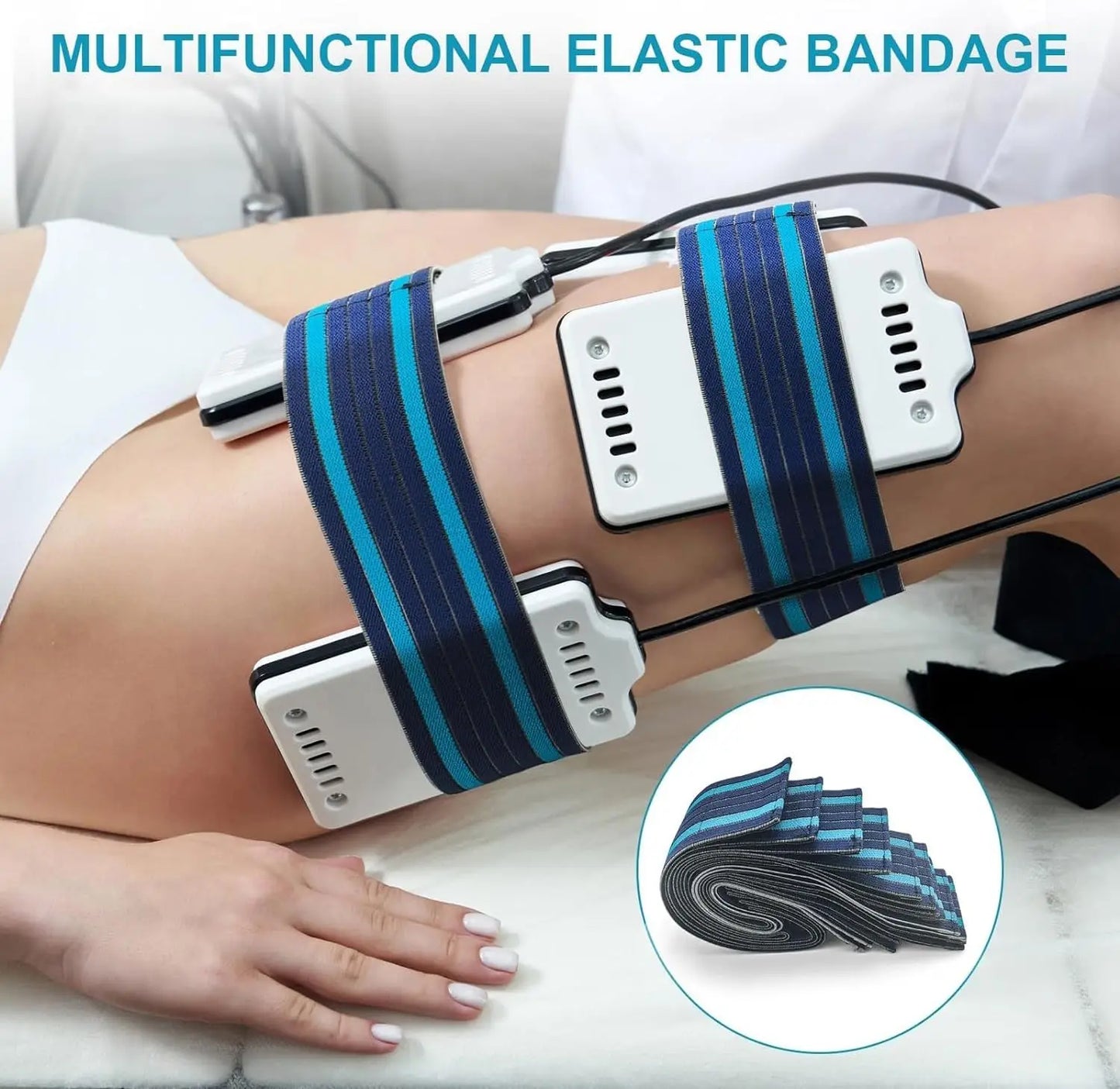 Elastic Bandage Expandable Binding Belt, Spare Parts for Lipolaser Beauty Machine, Wraps and Strips, Elitzia ETL06BD