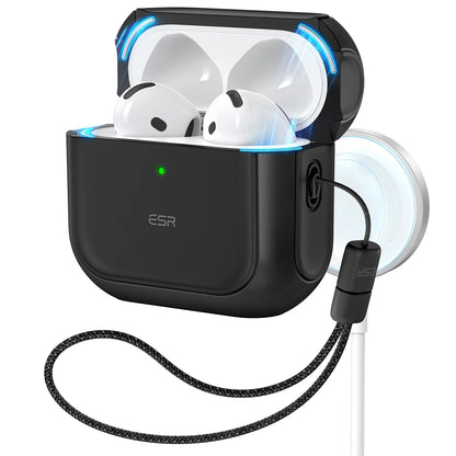 ESR MagSafe Case for AirPods 4th Gen (2024) – Drop Protection Cover with HaloLock for AirPods Pro 1st/2nd Gen (2023/2022)