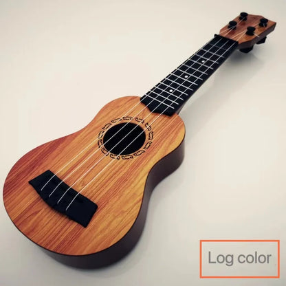 35cm Kids Guitar Toy – Educational Musical Instrument for Beginners, Simulation Ukulele Style Learning Music Toy for Children