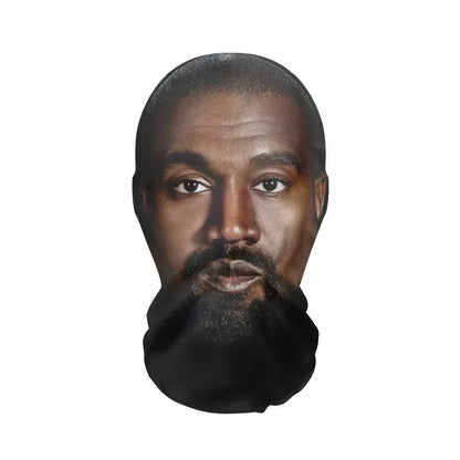 3D Realistic Face Mask - Celebrity Style Full Face Stretch Mesh Cosplay Balaclava for Role Play, Hip Hop & Costume Events