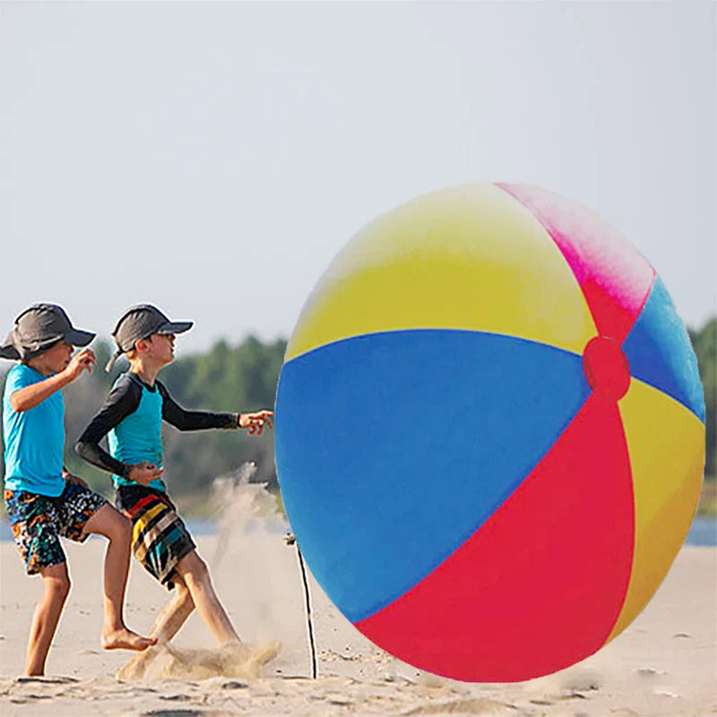 PVC Lawn Ball – Fun Inflatable Outdoor Toy for Soccer, Beach, School & Kindergarten Games