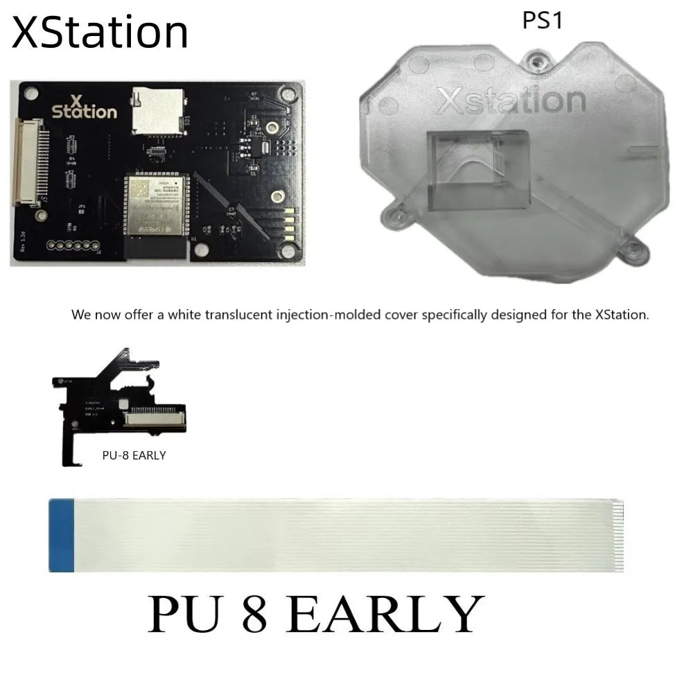 XStation Optical Disc Drive Emulator (PICOSTATION) — PS1/PS2/PS3 Modular ODE for PlayStation